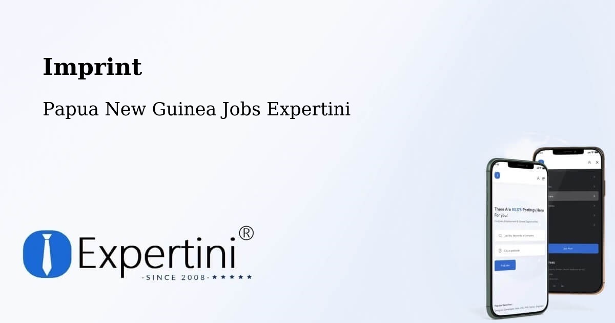 Imprint – Telefomin - Papua New Guinea Jobs Expertini
